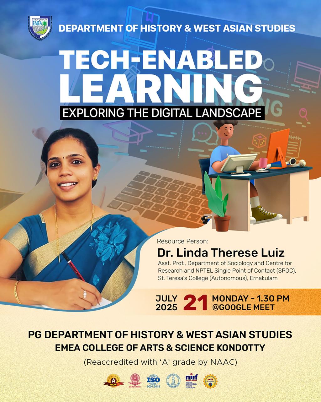 TECH-ENABLED LEARNING: EXPLORING THE DIGITAL LANDSCAPE