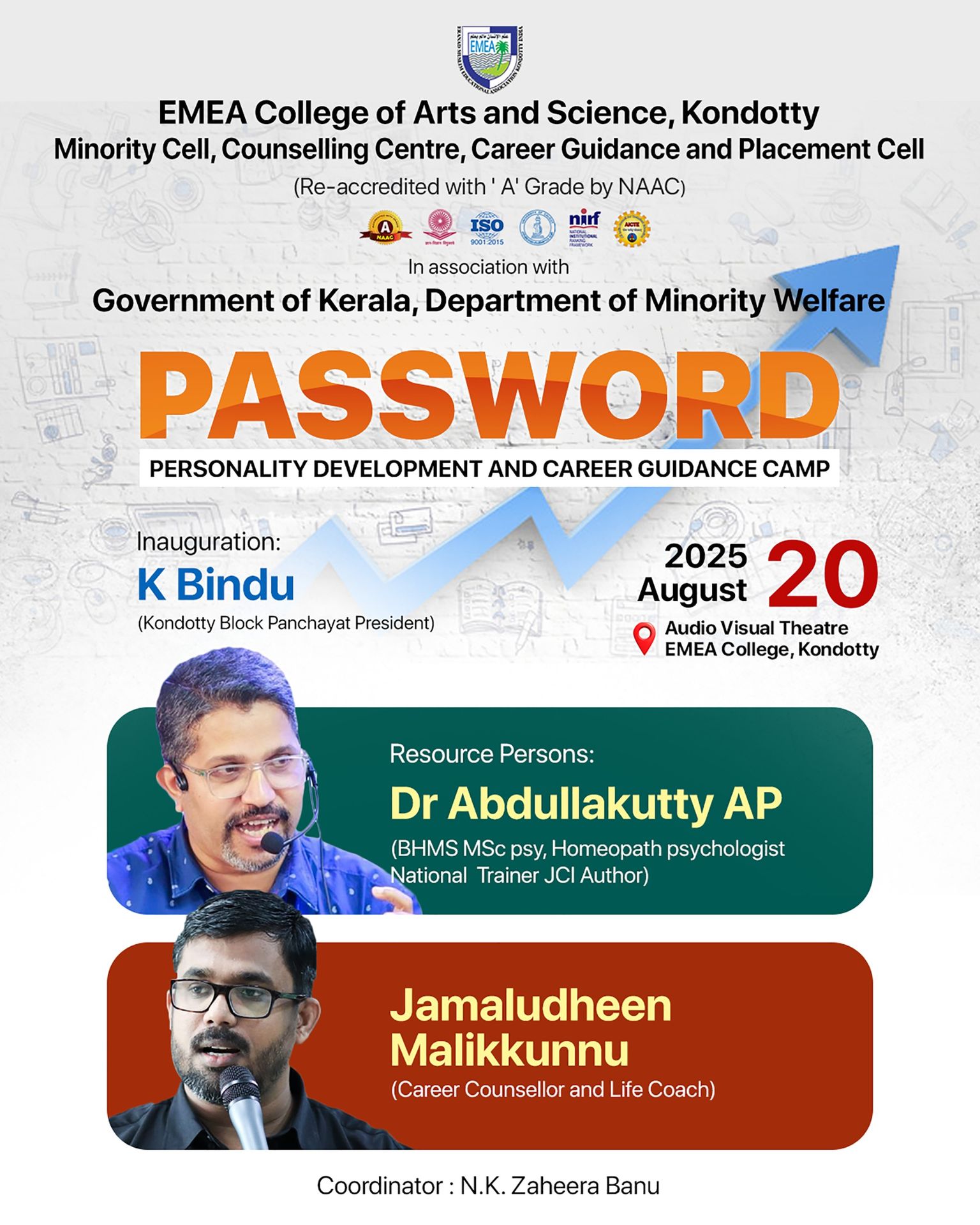 PASSWORD – Personality Development and Career Guidance Camp