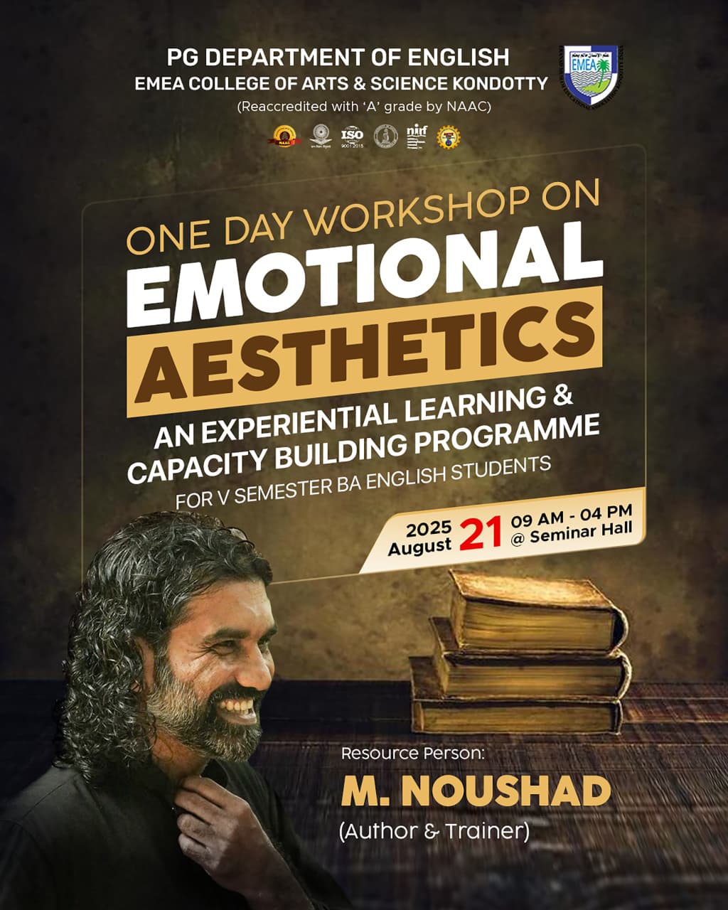 📖 One-Day Workshop on Emotional Aesthetics