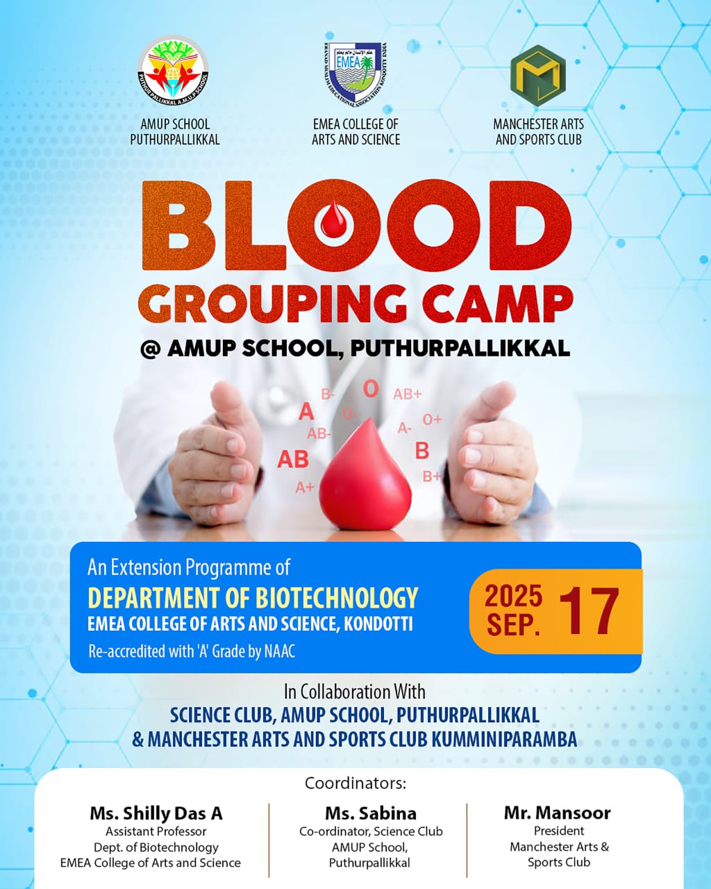 Blood Grouping Camp