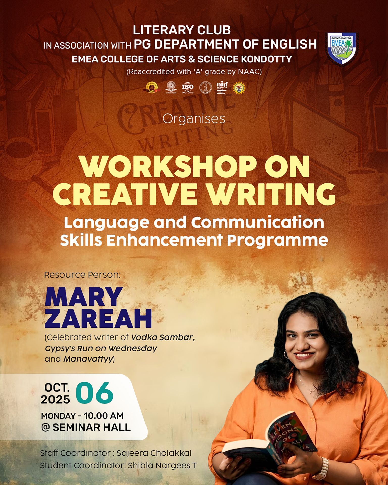 Workshop on Creative Writing