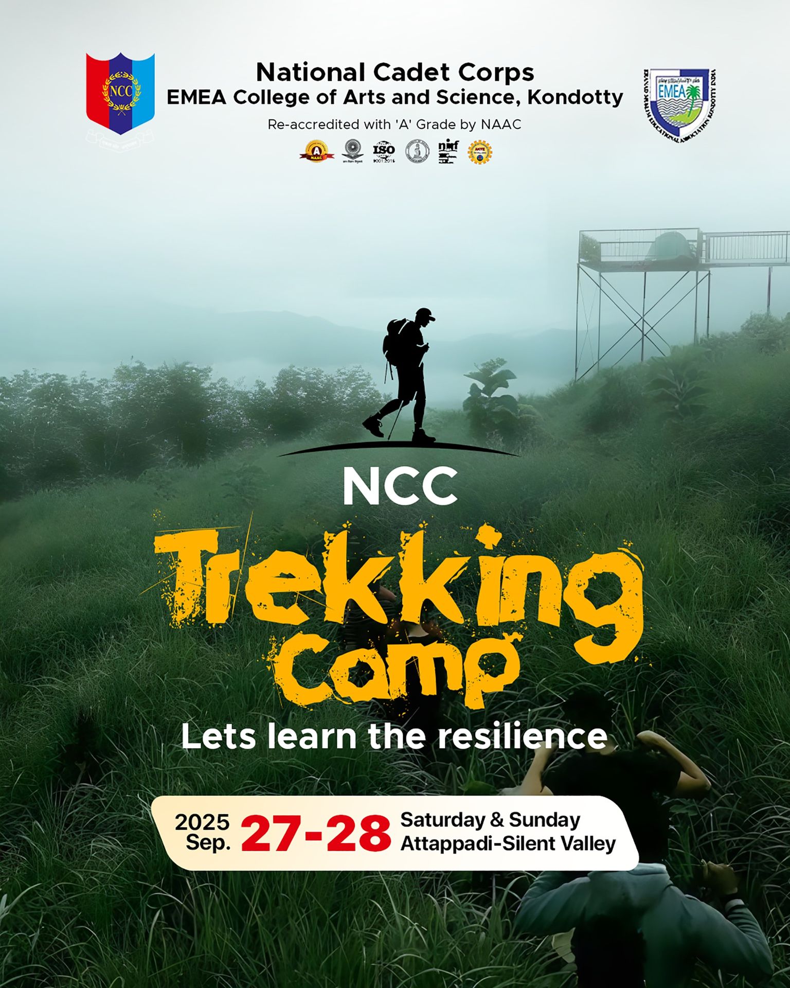 NCC Trekking Camp – “Let’s Learn the Resilience”