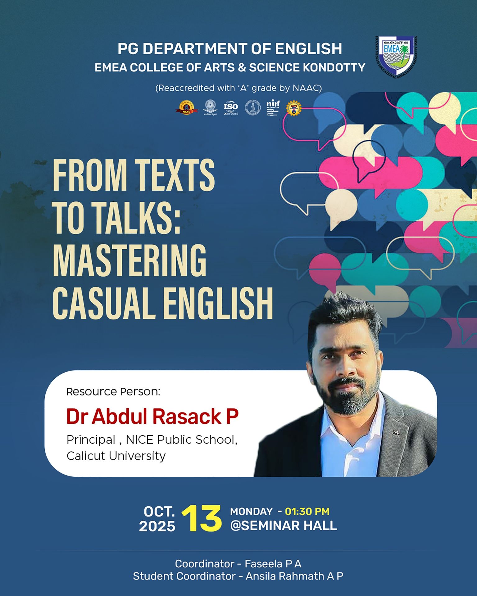 From Texts to Talks: Mastering Casual English