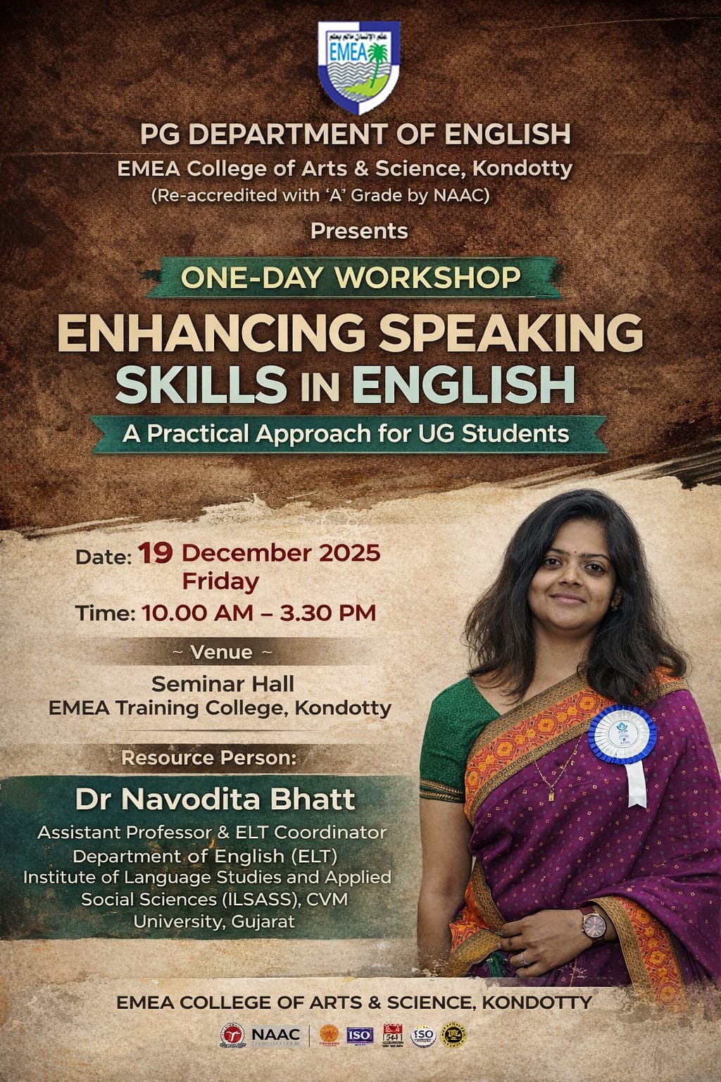 Workshop on Speaking Skills